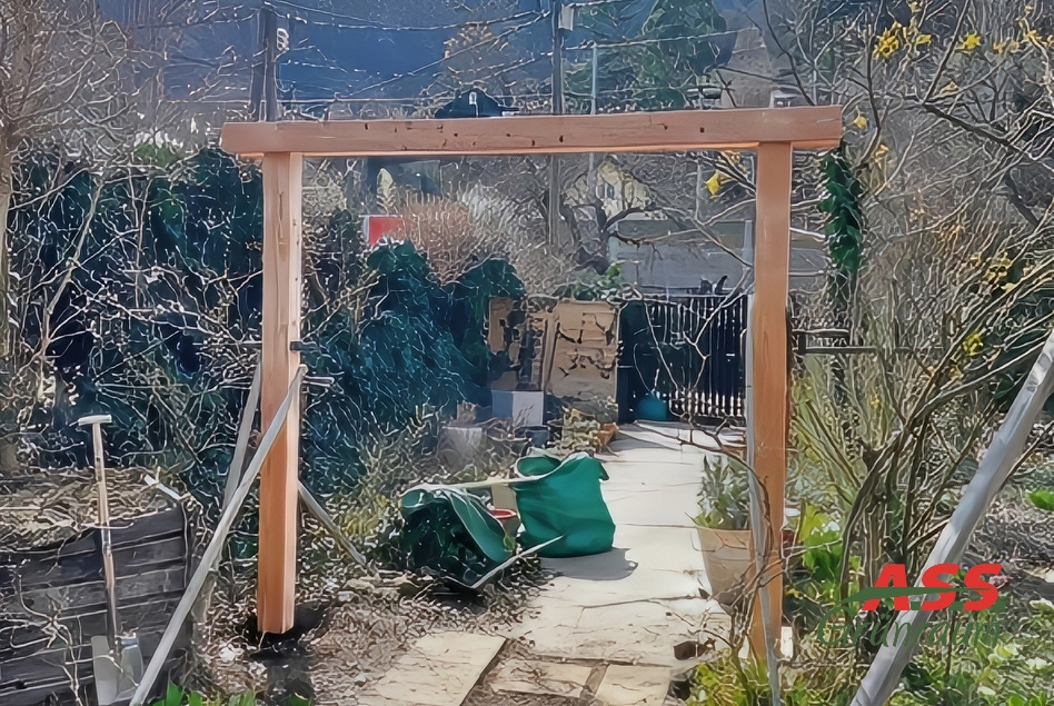 Gartengestaltung Gartenweg Torbogen