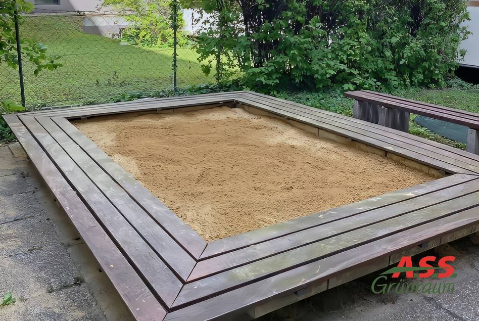 Sand tauschen Sandkiste Wohnhausanlage Kinder Sandkiste Sand tauschen