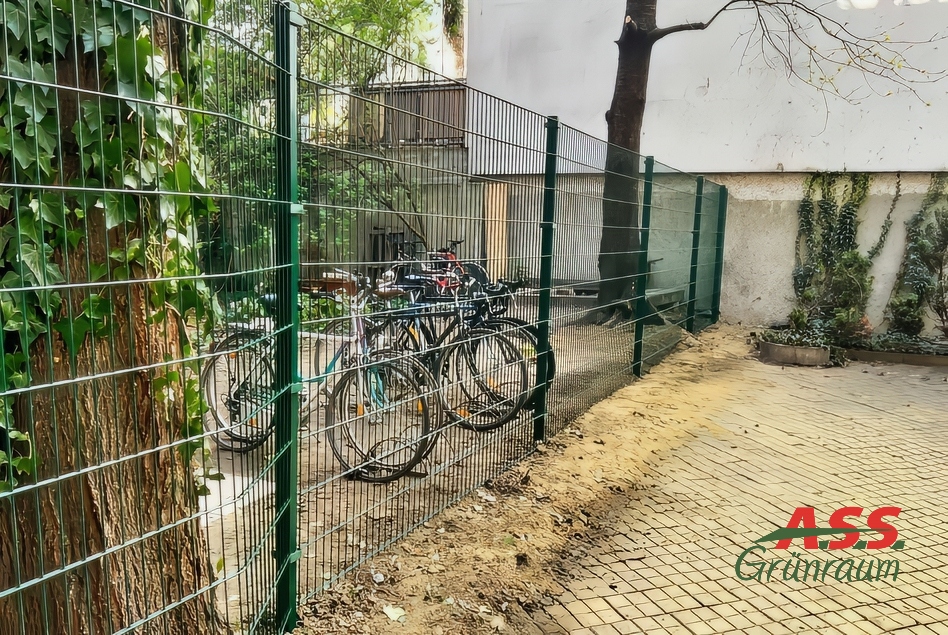 Zaun Abgrenzung Innenhof Wien Zaun Wien Metall