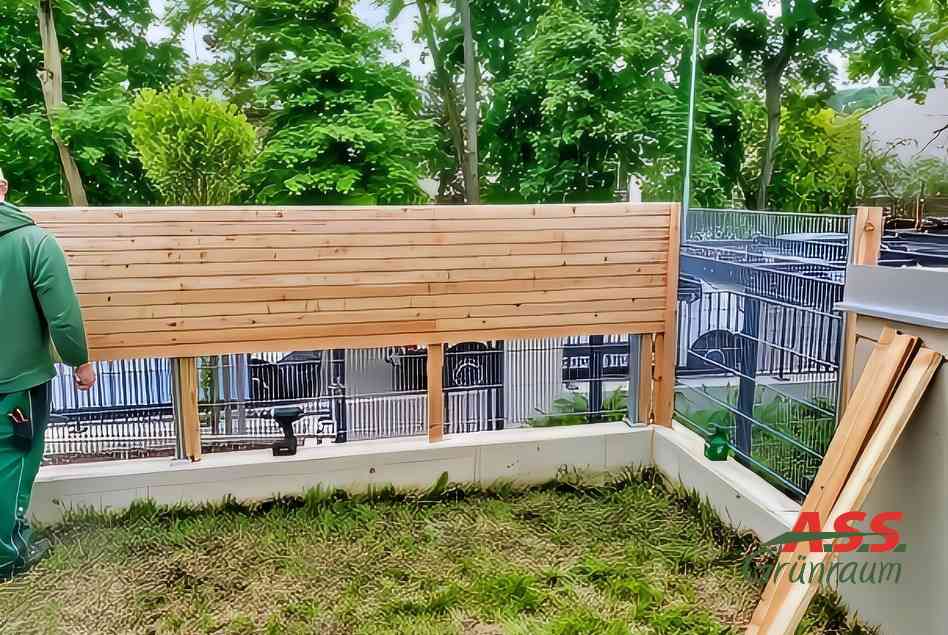 Sichtschutz-Zaun-Privatsphäre