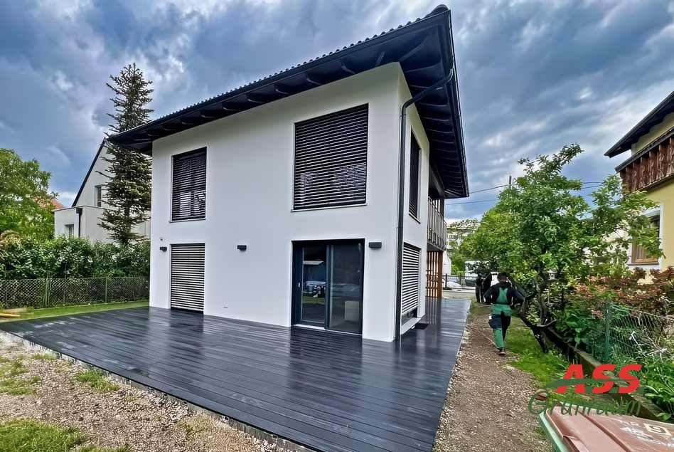 Terrassenbau mit WPC Neugestaltung Gärtnermeister