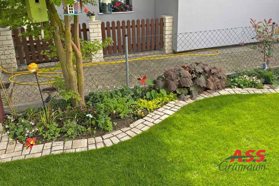 Wegebau Naturstein Pflasterung